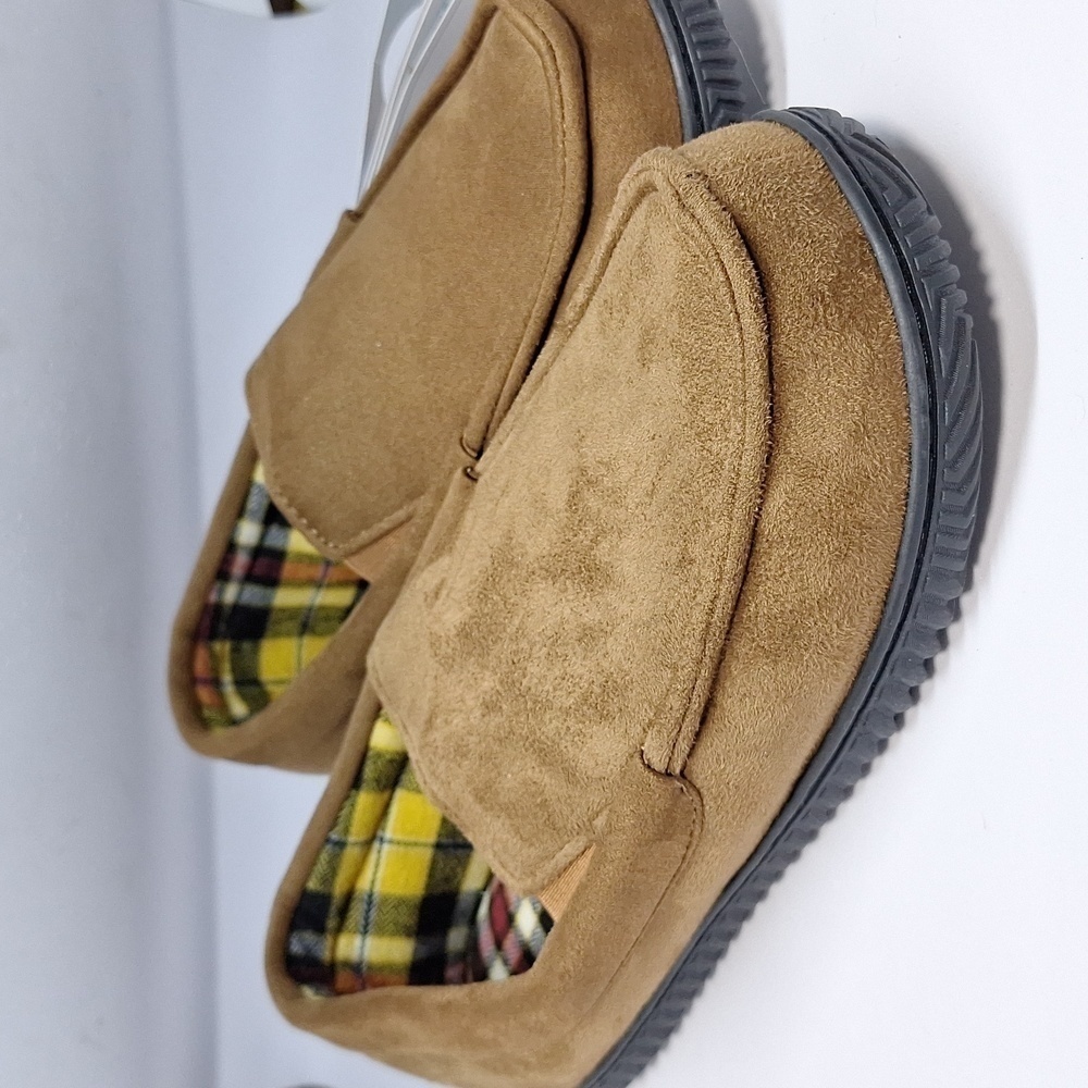 Rock Dove Men's Alexander Flannel Lined Loafer Slippers - Picture 2 of 8